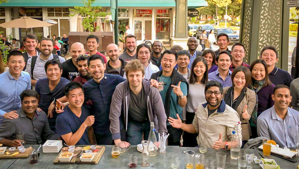 Harmony, Hummingbot, and friends at a 2017 meetup